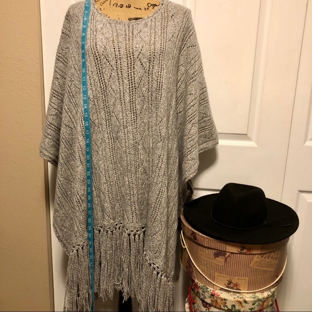🌵ARNHEM🌵100% LAMBSWOOL PONCHO - Picture 7 of 11